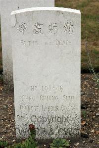 St. Sever Cemetery Extension Rouen - Chao Chiang Shui, 